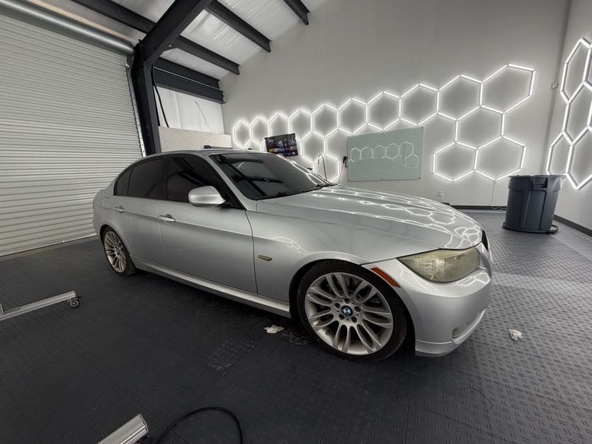 BMW 3 Series side tint
