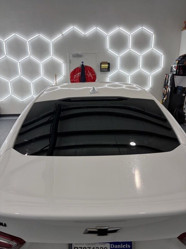 Chevrolet Malibu rear glass tint
