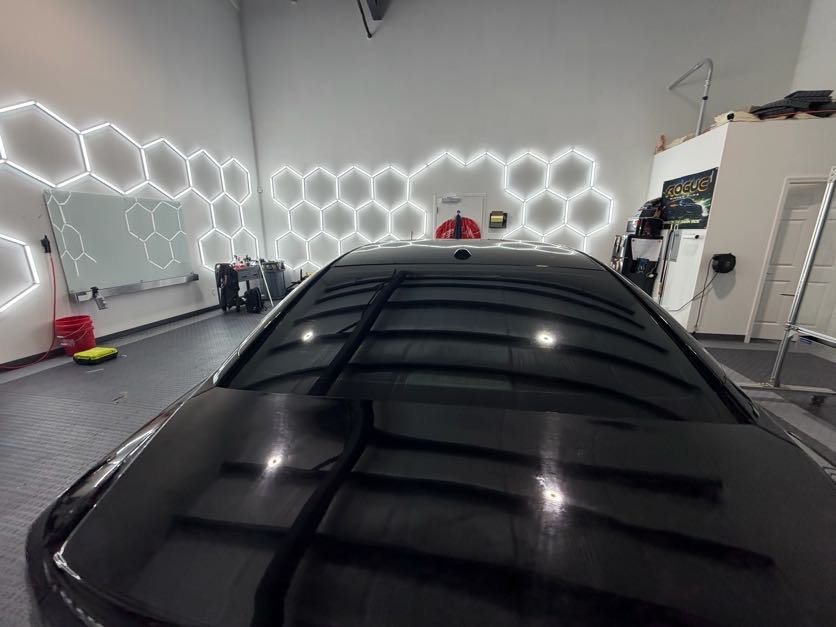 Nissan Maxima rear tint
