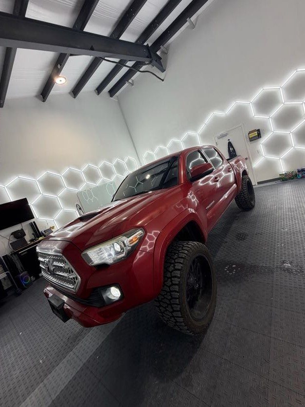 Toyota Tacoma front tint